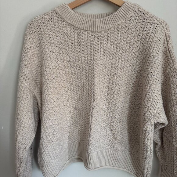 Universal Thread Beige Knit Sweater - Size XL - Picture 2 of 3